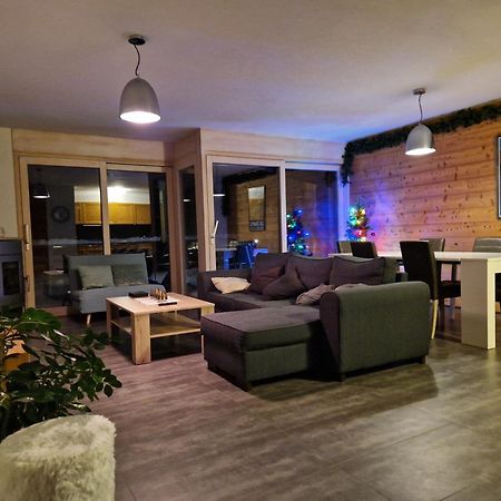 Superbe Appartement Champex-Lac Avec Piscine Et Sauna Exteriör bild