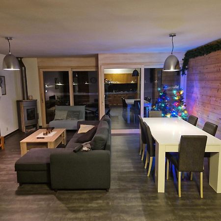 Superbe Appartement Champex-Lac Avec Piscine Et Sauna Exteriör bild