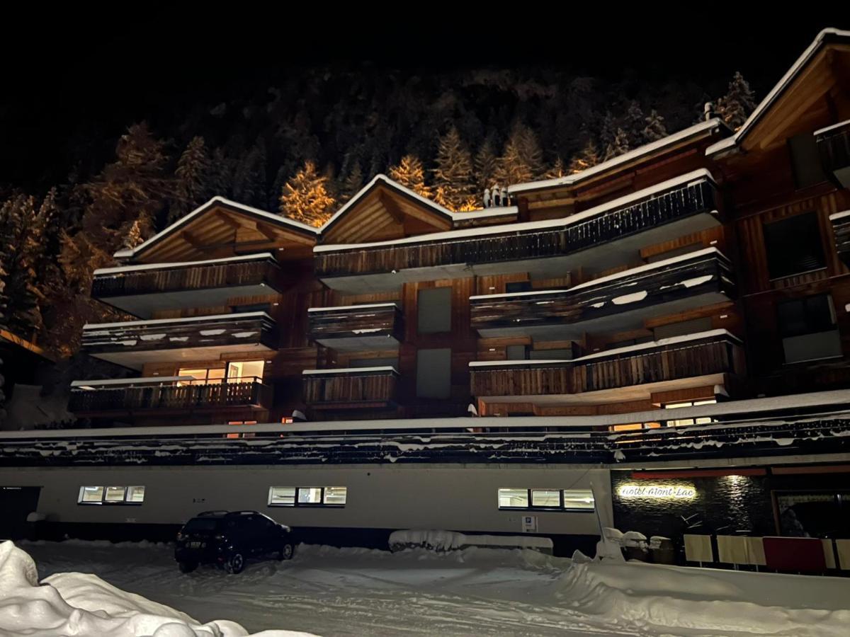 Superbe Appartement Champex-Lac Avec Piscine Et Sauna Exteriör bild